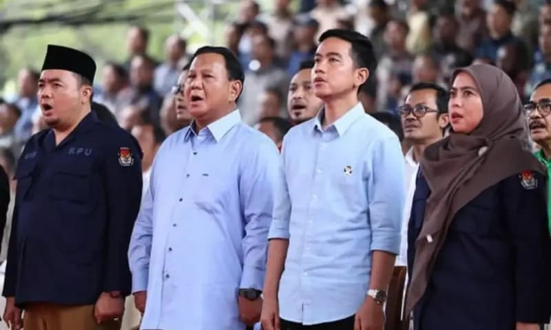 Peluang Prabowo-Gibran menang satu putaran di Pilpres 2024. (Foto: Instagram/@prabowo)
