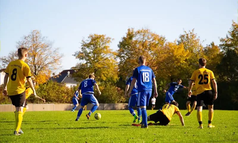 Permainan sepak bola telah menjadi salah satu olahraga paling populer di dunia, meraih kecintaan dari berbagai kalangan usia, mulai dari anak-anak hingga orang dewasa. (Foto: Unsplash/@martzzl))
