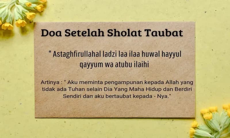 Tata Cara Sholat Taubat (Foto: Parboaboa/Ratni)