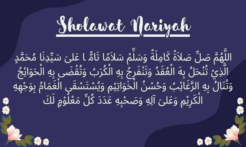 Sholawat Nariyah (Foto: Parboaboa/Ratni)