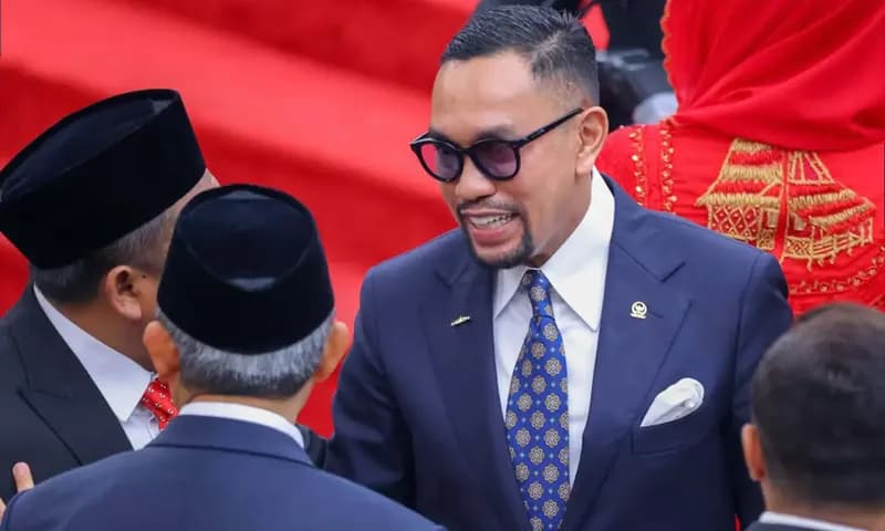 Nasdem geser posisi Ahmad Sahroni dari jabatan Wakil Ketua Komisi III DPR RI menjadi Anggota Komisi I DPR RI (Foto: IG/@ahmadsahroni88)
