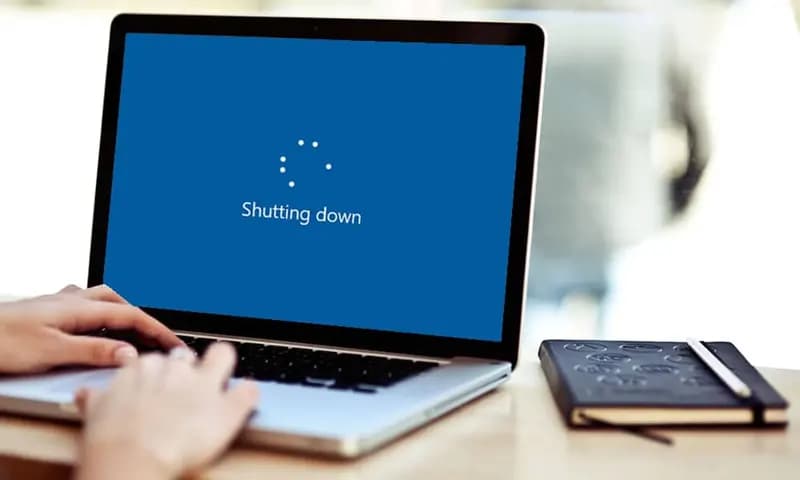 Ilustrasi caraÂ mematikan laptop otomatis Windows 10