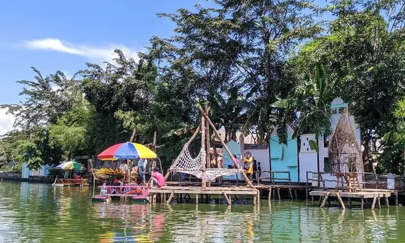 Situ Rawa Gede, Bekasi, foto: Instagram/@situ_rawa_gede_bojong_mentengss