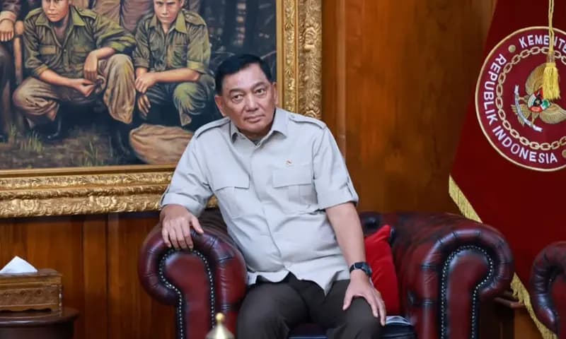 Menteri Pertahanan Sjafrie Sjamsoeddin saat menerima kunjungan Ketua Majelis Syura PKS, Bapak H. Mohamad Sohibul Iman (Foto: IG/@sjafrie.sjamsoeddin)