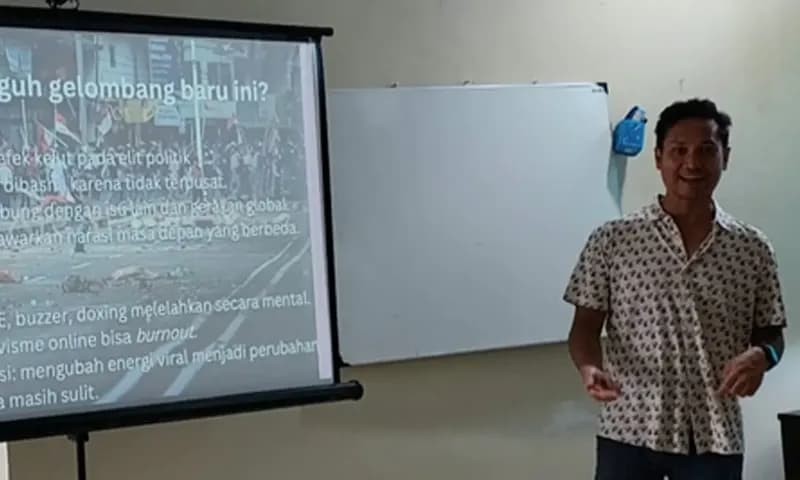 Gerakan yang sungguh lain (Foto: PARBOABOA/P. Hasudungan Sirait)