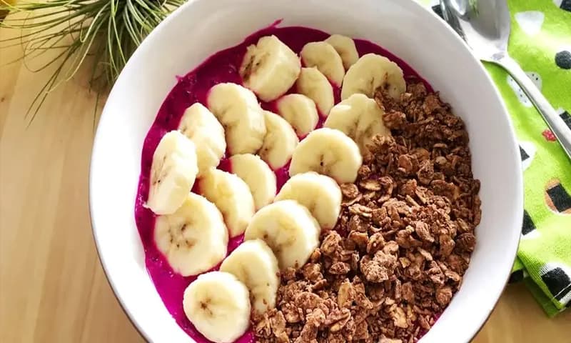 Resep Smoothies Bowl Buah Naga (Dok: Cookpad.com)