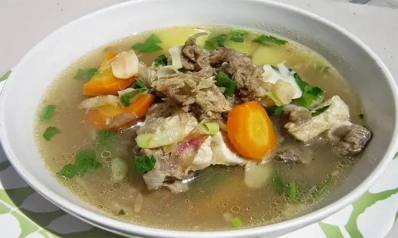 Resep membuat sop kambing