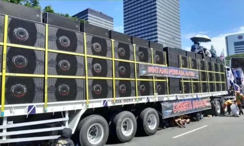 Sound Horeg. (Foto: IG/@soundhoreg_jatim)