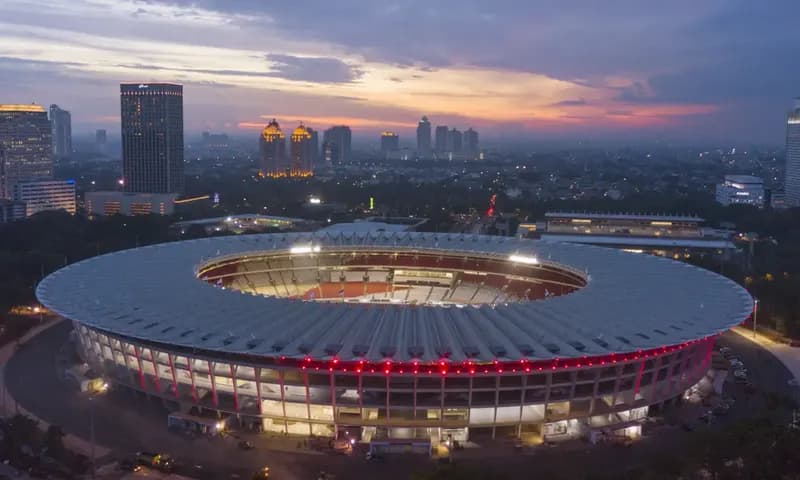 Stadion Gelora Bung Karno (Foto: Id.pinterest/Safran Nasution)