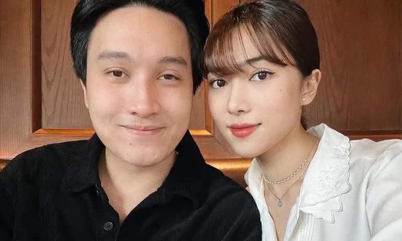 Rayhan Maditra Indrayanto (Mako) dan istrinya, Isyana Sarasvati (Foto: Instagram/@isyanasarasvati)