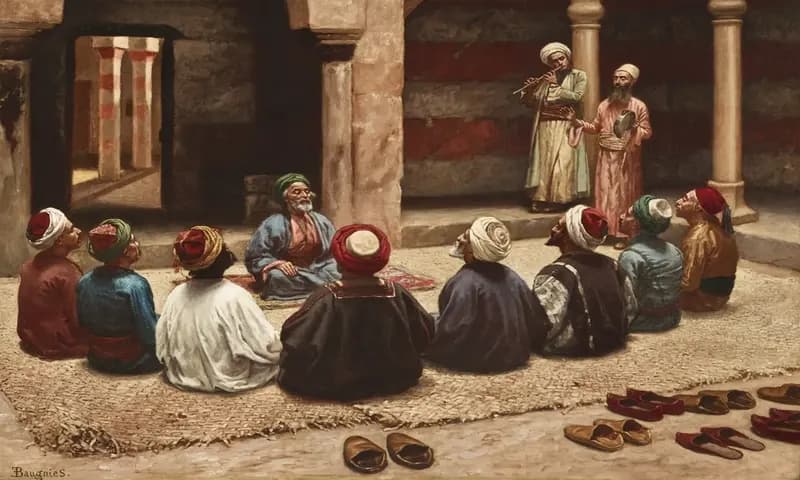 Ilustrasi tokoh Sufi (Foto: Harakah.id)