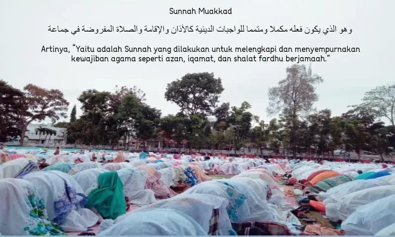 Contoh Salat Sunnah Muakkad adalah Salat Hari Raya Idul Fitri (Foto: Parboaboa/Lamsari)