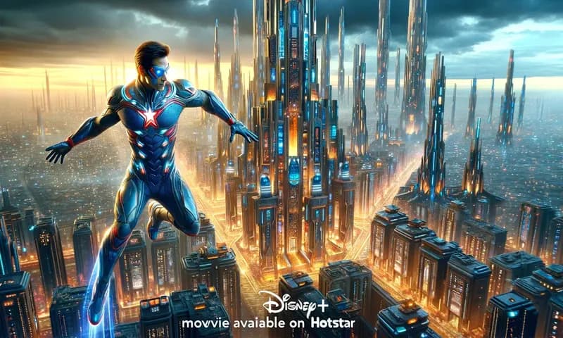 Ilustrasi film Disney+ Hotstar bertema superhero (Foto: Parboaboa/Ratni)