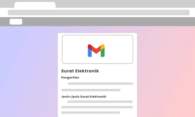 Surat Elektronik (Foto: Parboaboa/Faulan)