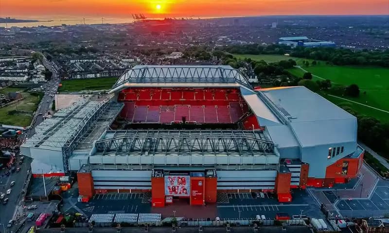 Potret Anfield Stadium. (Foto: Instagram/@liverpoolfc)