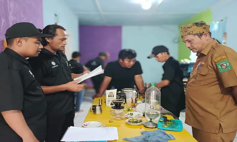 Program Pelatihan Berbasis Kompetensi di Bidang Tata Boga oleh Dinas Ketenagakerjaan Kabupaten Simalungun yang bekerja sama dengan BBPVP Medan. (Foto: Pemkab Simalungun)