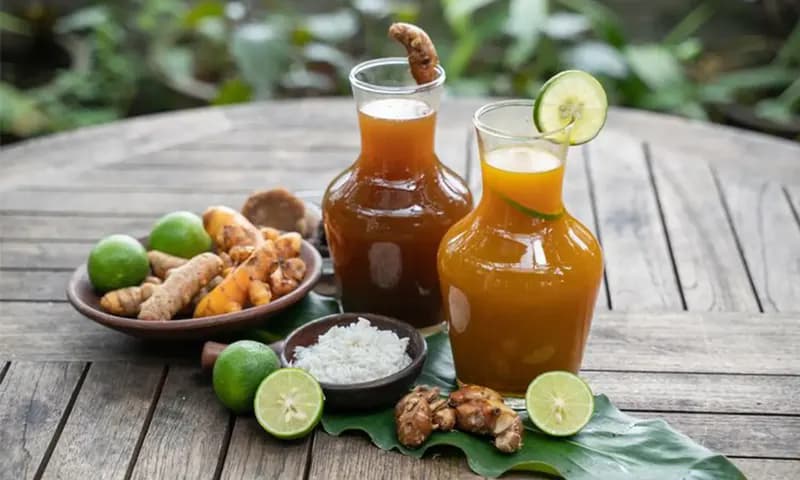 Jamu Temulawak (Dok. tukangreview)