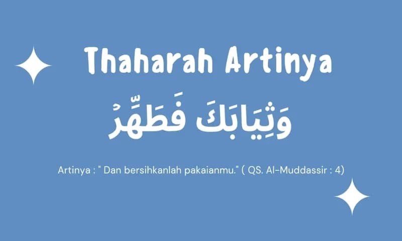 Thaharah Artinya (Foto: Parboaboa/Ratni)