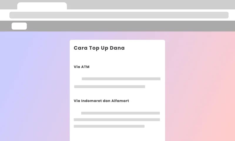 Cara Top Up Dana (Foto: Parboaboa/Faulan)