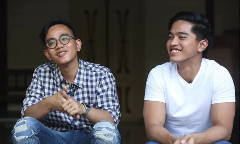 Gibran Rakabuming dan Kaesang Pangarep
