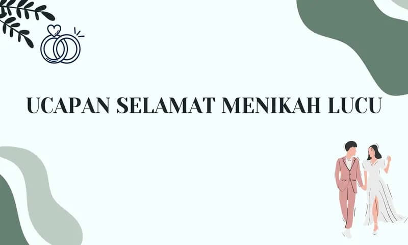Ucapan selamat menikah lucu (Foto: Parboaboa/Krisna)