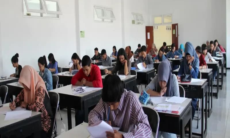 Ilustrasi pelaksaan ujian mandiri PTN (Dok: campuspedia.id)