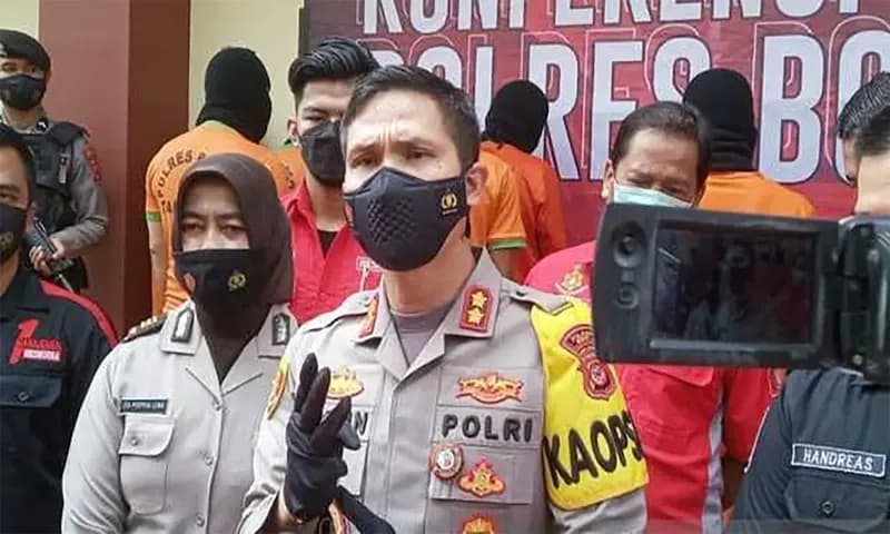 Polda Lampung ungkap empat kasus penyebaran video porno di media sosial (Foto: Antara)