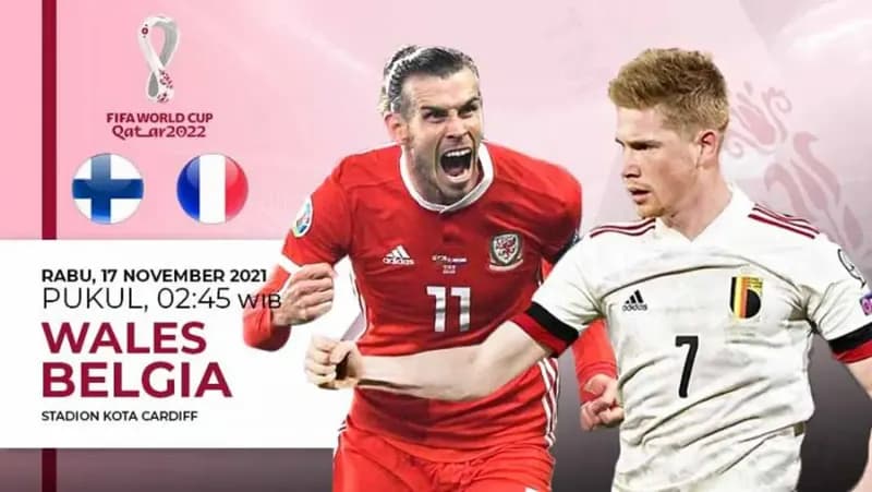 Prediksi Kualifikasi Piala Dunia 2022 Grup E: Wales vs Belgia
