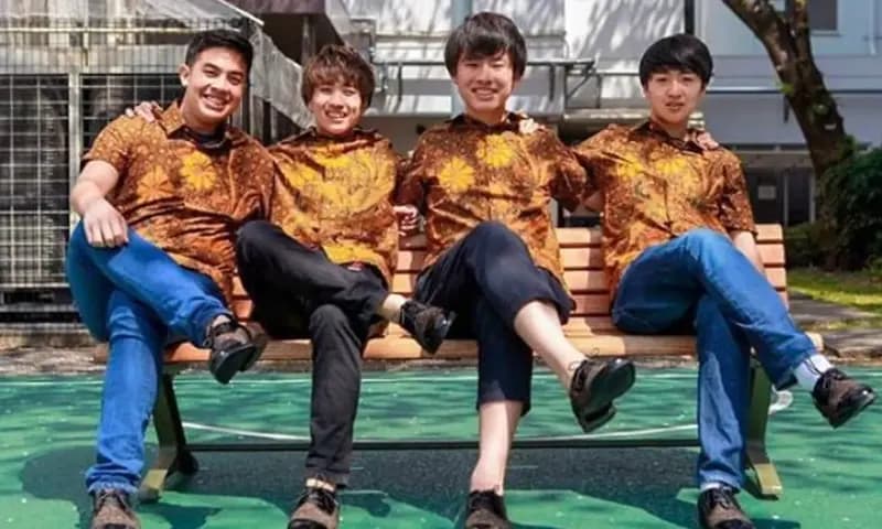 Biodata Waseda Boys (dok Instagram @jeromepolin)