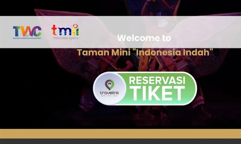 Tangkapan layar Website resmi Taman Mini Indonesia Indah (TMII). (Foto: tamanmini.com)