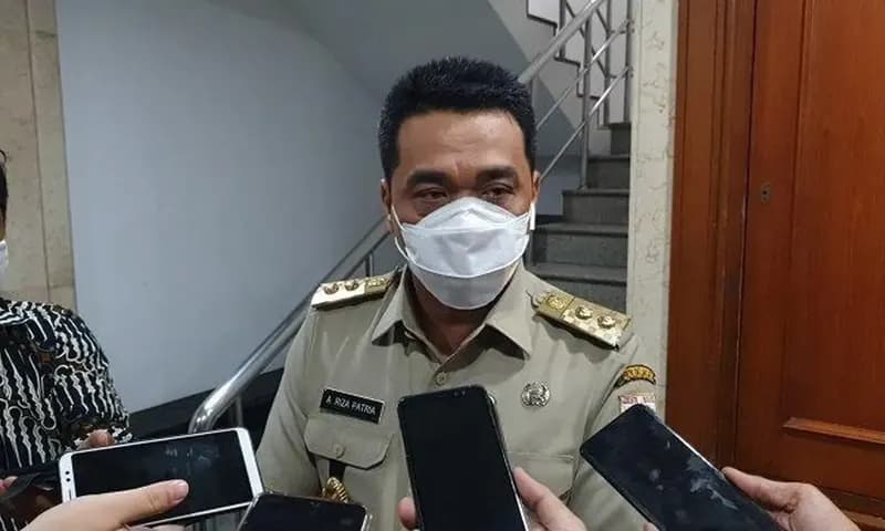Wakil Gubernur DKI Ahmad Riza Patria (Foto: TribunJakarta.com/Dionisius Arya Bima Suci)