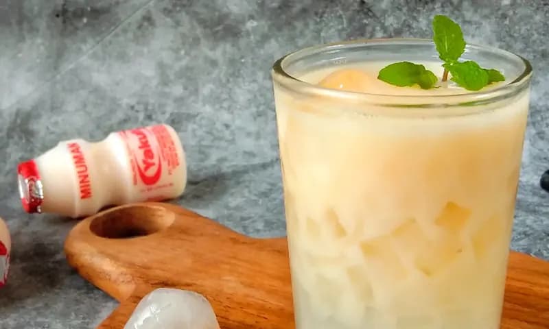 Resep es yakult susu (cookpad.id)