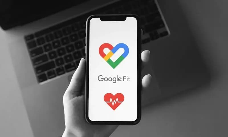 Ilustrasi cara menghitung pernapasan detak jantung di Google Fit