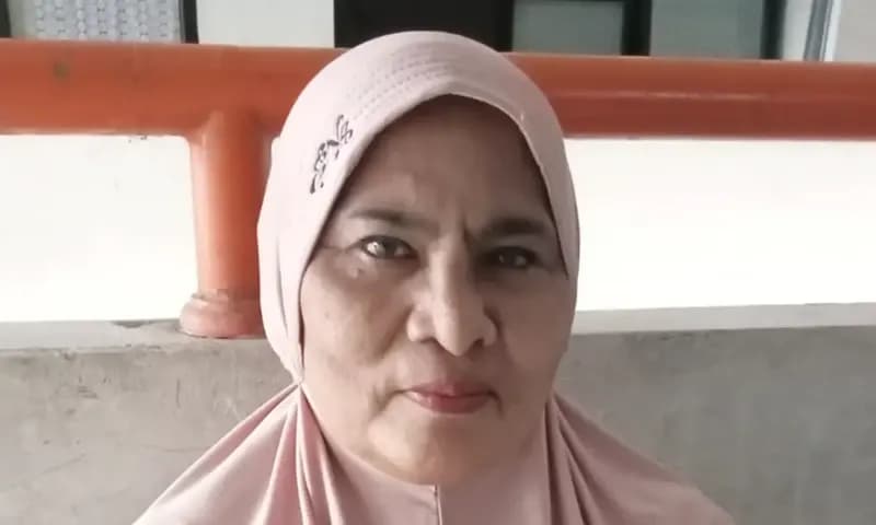 Dety Revoliatuty (66) divonis dokter menderita bronkitis akibat debu batu bara. (Foto: PARBOABOA/Hasanah)