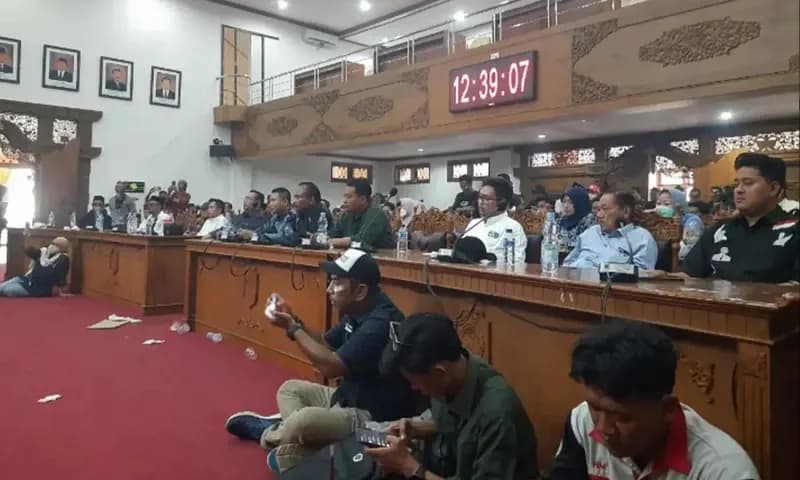 DPRD Kabupaten Pati gelar Rapat Paripurna pembentukan Pansus Hak Angket. (Foto: Dok. Infoseputarpati)