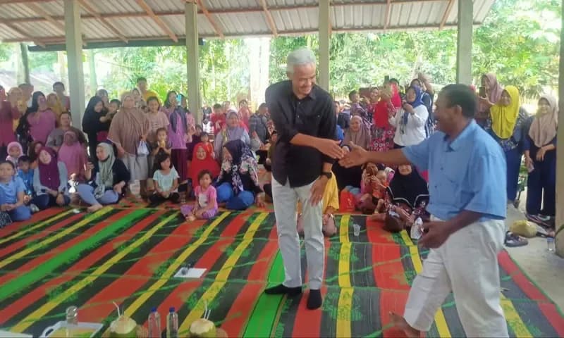 Ganjar Pranowo mengusulkan agar perubahan iklim masuk ke kurikulum pendidikan. (Foto: PARBOABOA/ Jeff Gultom)