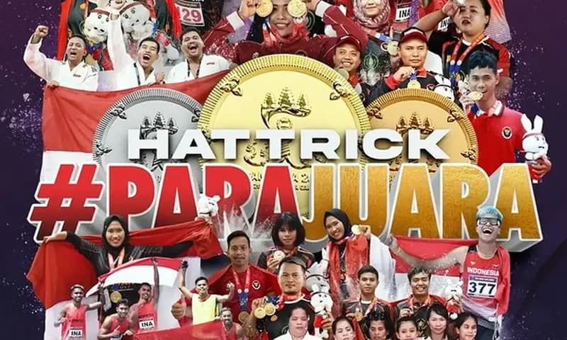 Posisi Indonesia tidak tergoyahkan di ASEAN Para Games 2023. Hingga akhir pertandingan, kontingen merah putih berada di peringkat pertama klasemen medali dengan raihan 159 medali emas, 148 medali perak dan 94 medali perunggu, sehingga total perolehannya