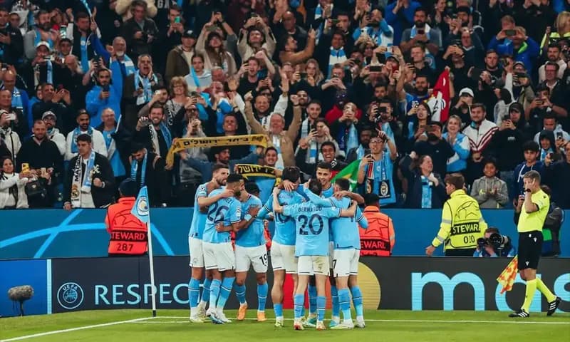 Manchester City melaju dengan mudah ke final Liga Champions 2022/2023 setelah mengalahkan Real Madrid dengan skor 4-0 pada leg kedua semifinal di Etihad Stadium pada Kamis (18/5/2023) WIB. (Foto: Instagram/@mancity)
