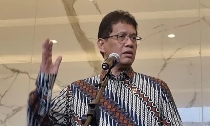 Menteri Keuangan Purbaya Yudhi Sadewa saat konferensi pers di Gedung Kemenko Perekonomian, Jakarta, Jumat (12/9/2025). (Foto: Dok. CNBC)