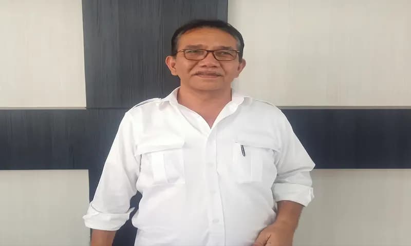 Ketua DPD Partai Golongan Karya (Golkar) Kabupaten Simalungun, Timbul Jaya Sibarani (Foto : Parboaboa/Jeff Gultom)