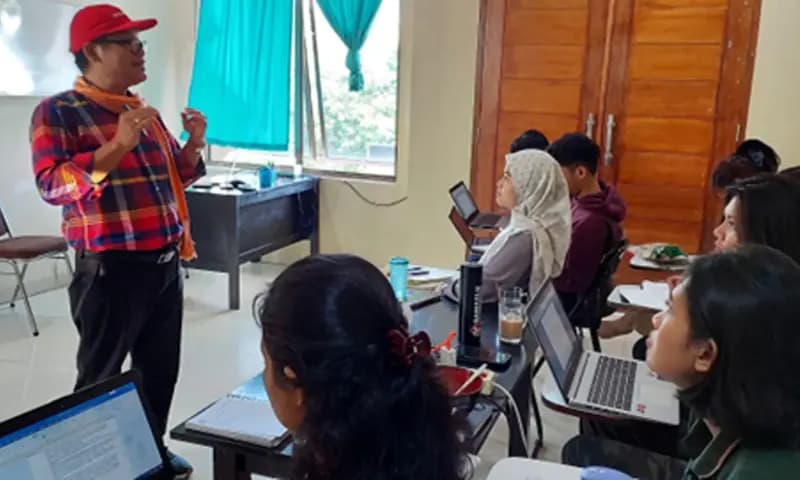 Albiner Siagian, Rektor Institut Agama Kristen Negeri (IAKN) Tarutung. (Foto: PARBOABOA/P. Hasudungan Sirait)