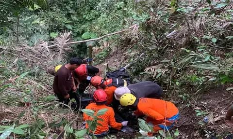 Remaja asal Siantar Tewas Usai Jatuh ke Jurang Sedalam 80 Meter di Sungai Ambatan