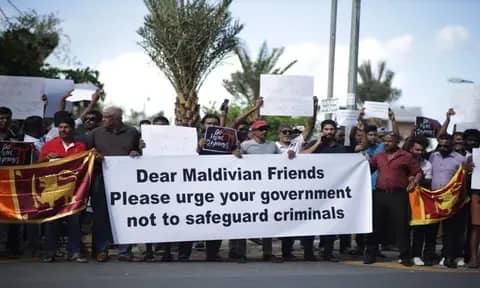 Presiden Sri Lanka Diusir Demonstran di Maladewa, Kabur lagi ke Singapura