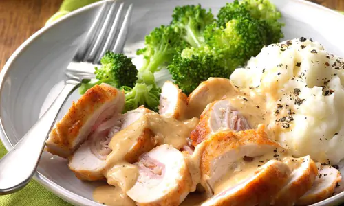 cara memasak Chicken Cordon Bleu