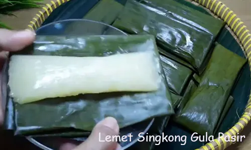 resep lemet singkong gula pasir