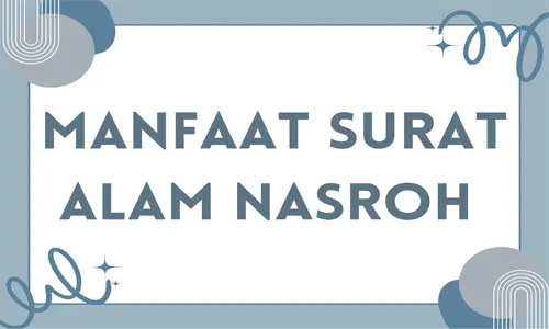 surah alam nasroh