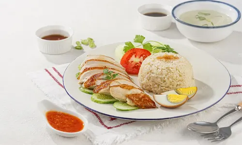 resep nasi ayam hainan rice cooker