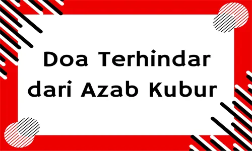 doa azab kubur