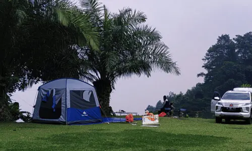 tempat camping di puncak