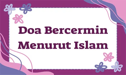 doa bercermin